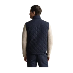 Clearance Gant Quited Windcheater Vet - Evening Bue