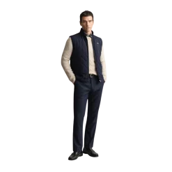 Clearance Gant Quited Windcheater Vet - Evening Bue