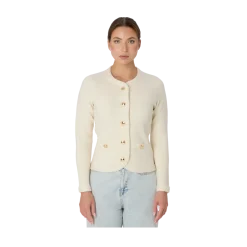 Online Veronica Virta Reee Cardigan - Feather White