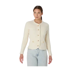 Online Veronica Virta Reee Cardigan - Feather White