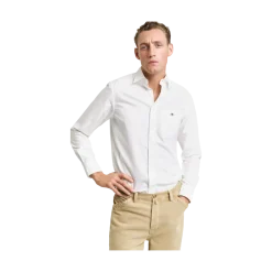 Clearance Gant Reg Caic Oxford hirt - 110 White
