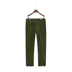 Best Gant Reg Cord Jeans - Country Green