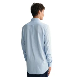 Best Gant Reg Jersey Pique Shirt - Blue