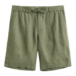 Sale Gant Reg inen D hort - Dry Herb Green