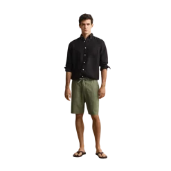 Sale Gant Reg inen D hort - Dry Herb Green