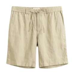 New Gant Reg inen D hort - Oat Beige