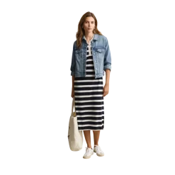 New Gant Reg triped Poo Dre - Evening Bue