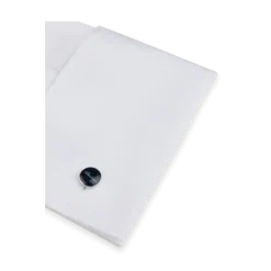 Outlet Stenströms Regular C77 DR cuff - White