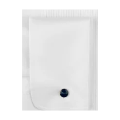 Clearance Stenströms Regular C56 Fly front open Pleats DR cuff - White