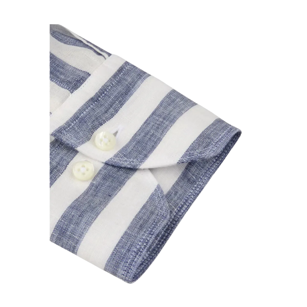 Clearance Stenströms Reguar C72 RC cuff Caua - Navy tripe