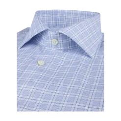 Sale Stenströms Regular C77 RM Cuff - Dark blue check