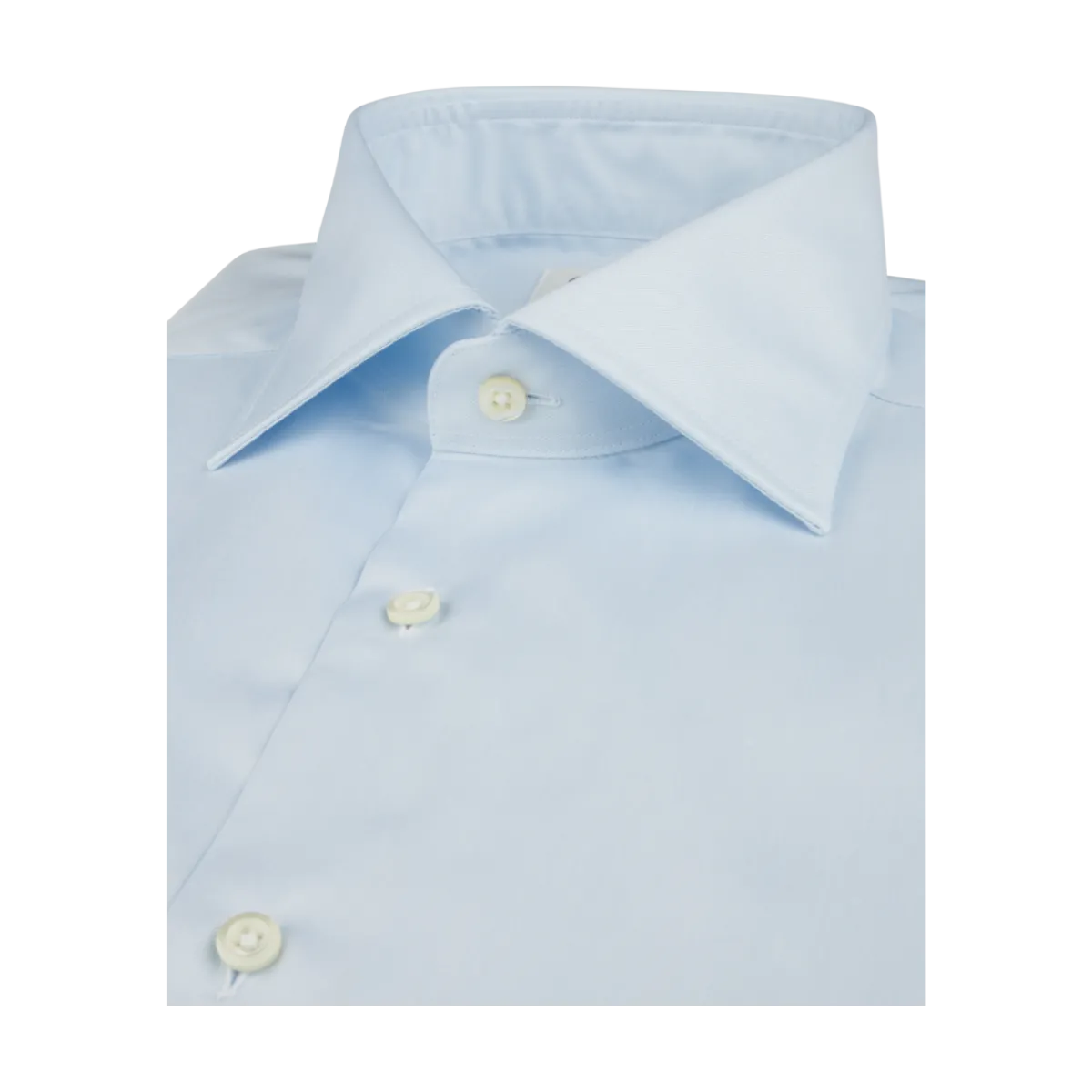 Outlet Stenströms Regular C77 RM Cuff - Light Blue