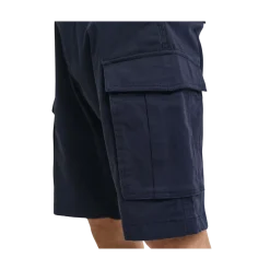 New Gant Relaxed Twill Cargo Shorts - Marine