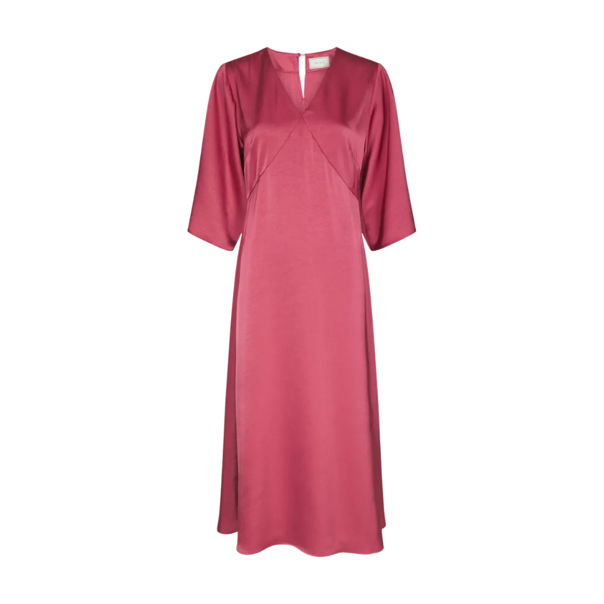 Sale Neo Noir Remara Heavy Sateen Dress - Cherry Pink