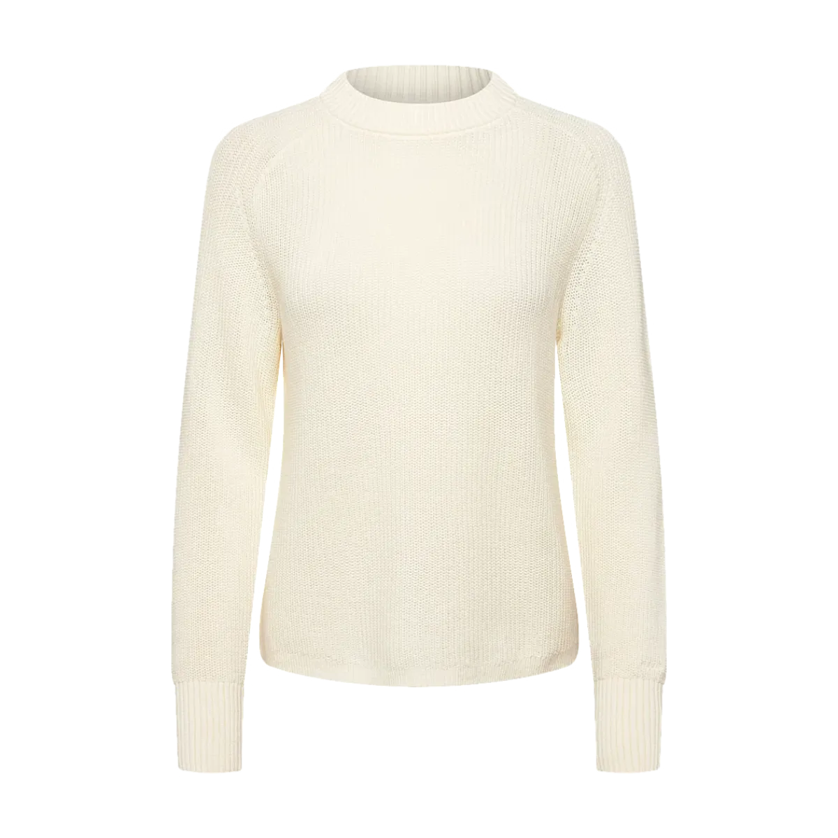Sale Gant Ribbed Knit Cotton C-Neck - Crea