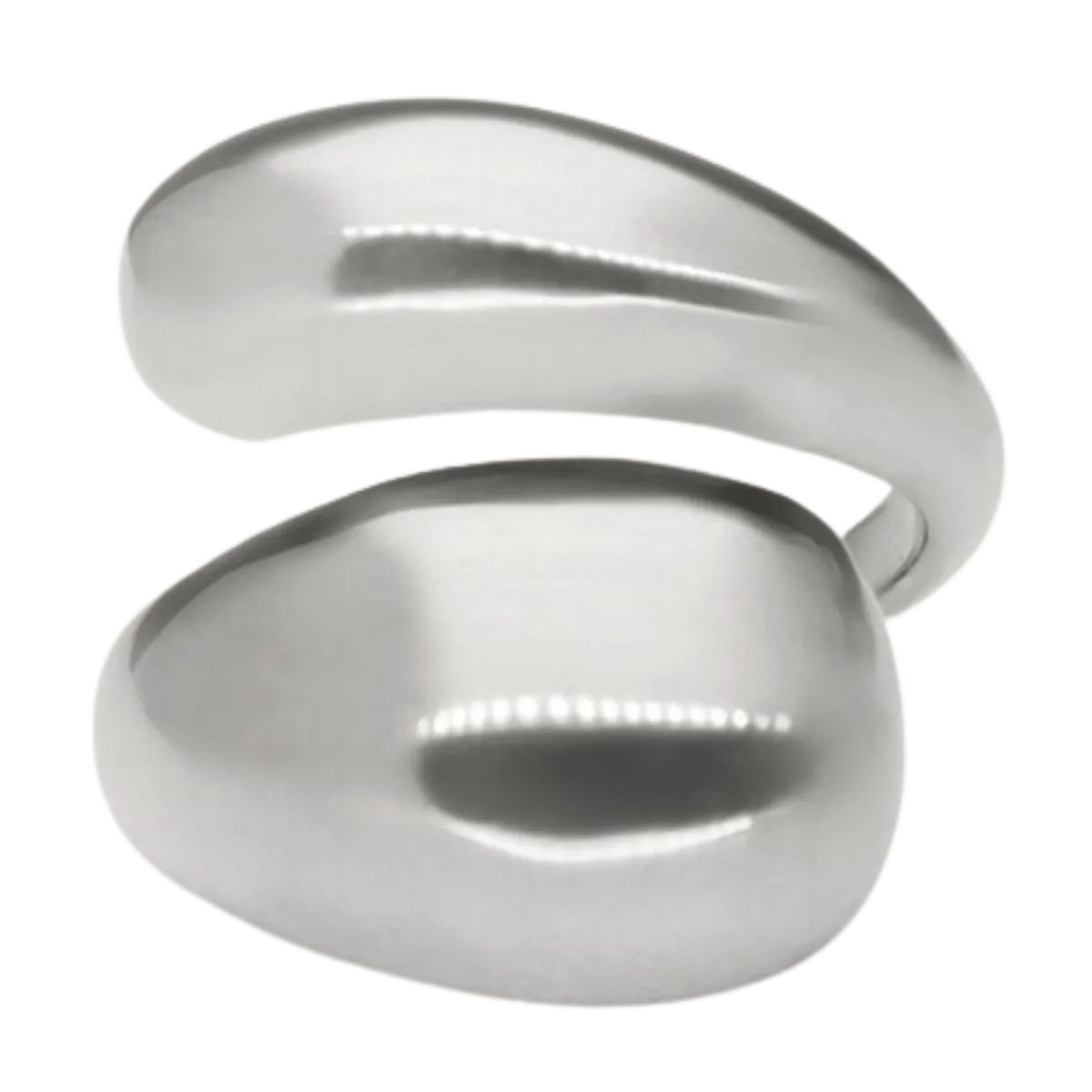 New My Jewellery Ring chunky bubble OS - Silver
