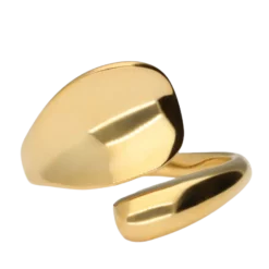 Discount My Jewellery Ring Hollow Os - Gold