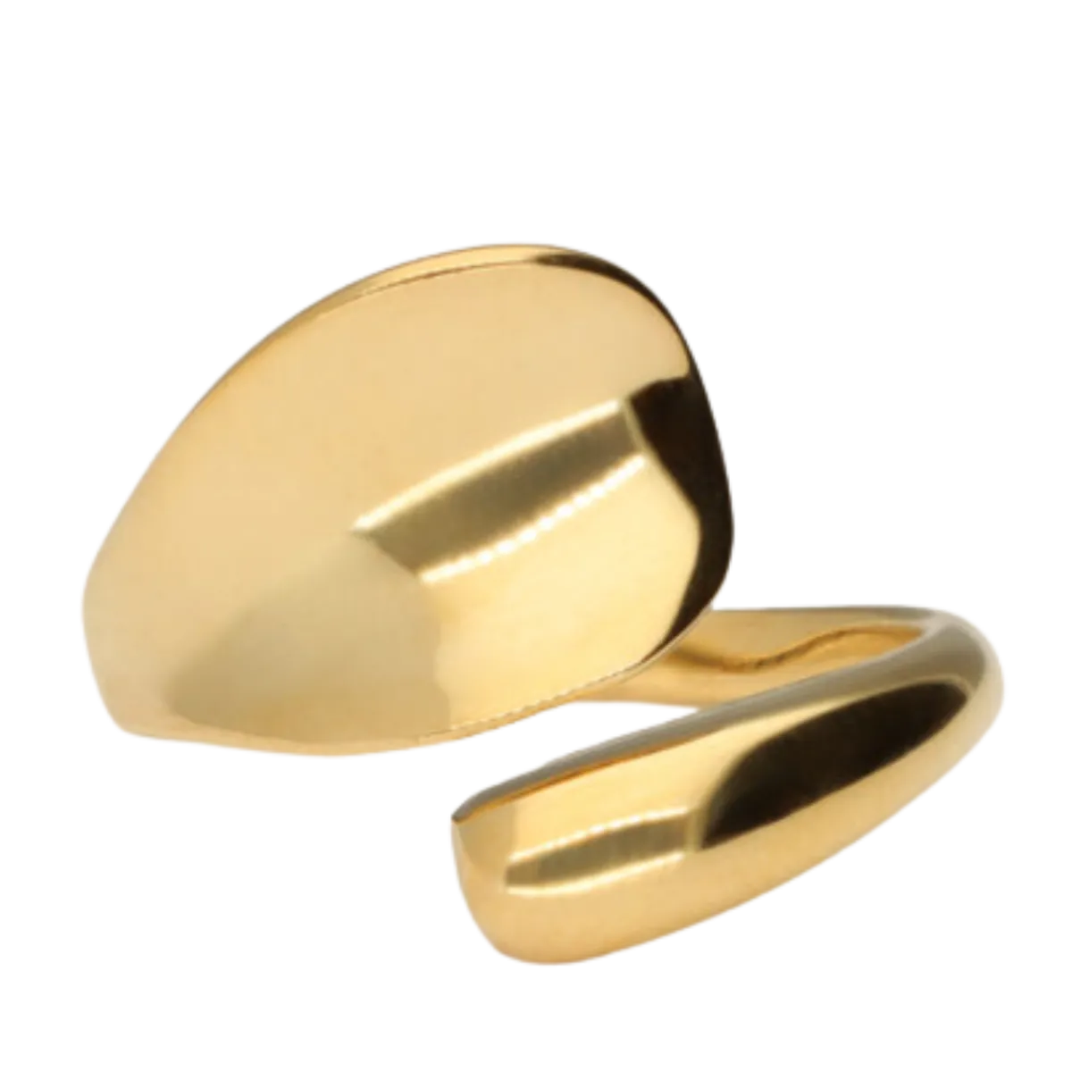 Discount My Jewellery Ring Hollow Os - Gold