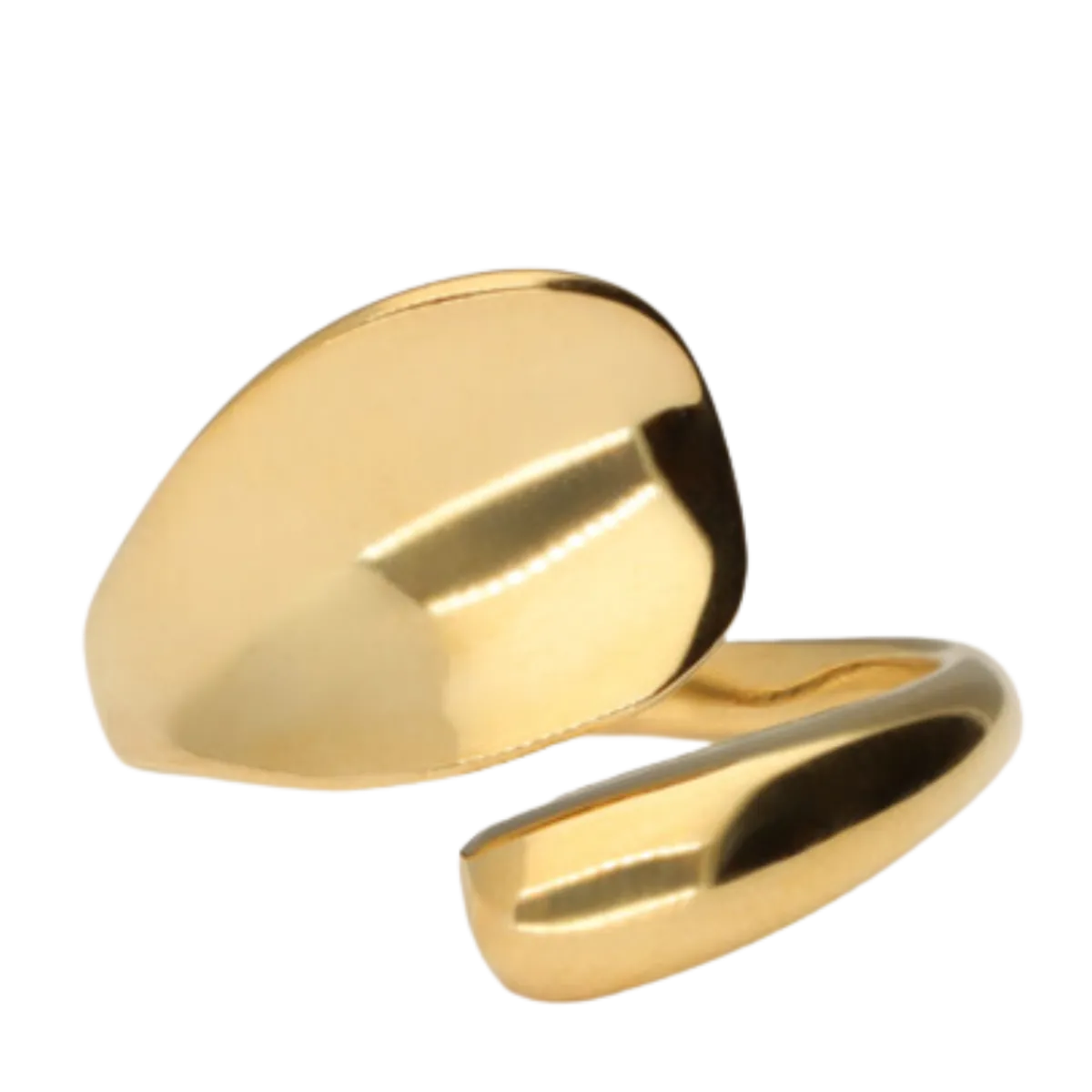 Discount My Jewellery Ring Hollow Os - Gold