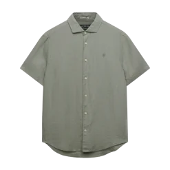 New Superdry Riviera / Linen hirt - Bay Green