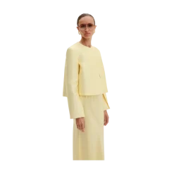 Best Malina Ruthie cropped ong eeve boue - ight eon