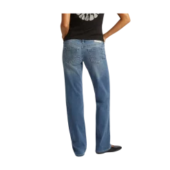 Online True Religion Sarah Low Rise Straight - Medium Wash