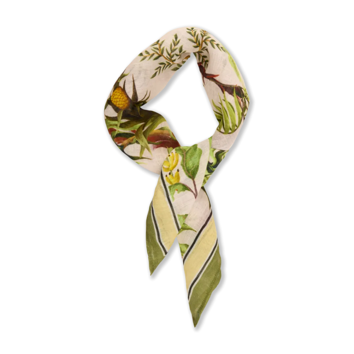 Discount Stenströms Scarf - Green Pattern