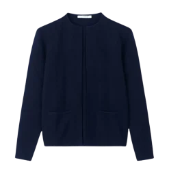 New Sibin Linnebjerg ene Cardigan - 7482 idnight Bue