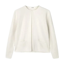 Hot Sibin Linnebjerg ene Cardigan - Off white
