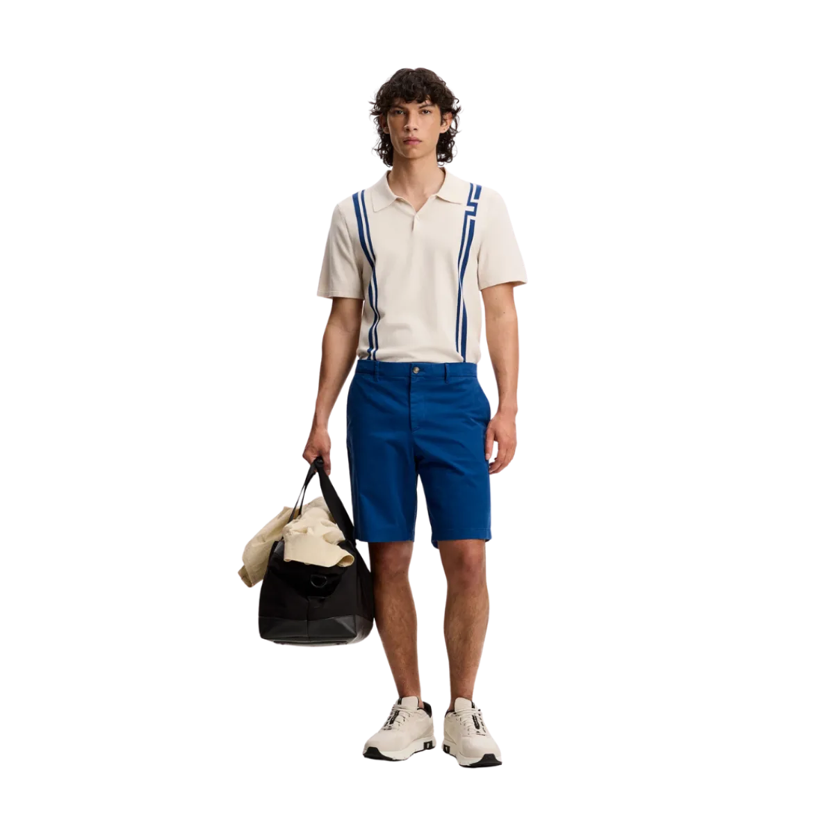 Best J.Lindeberg Shane Cotton Stretch Shorts - Estate Blue