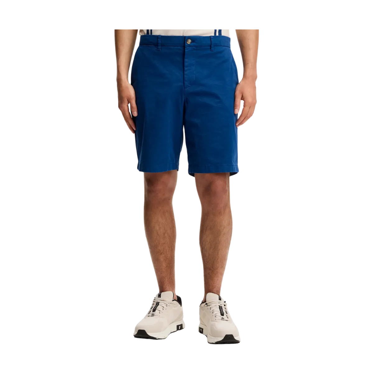 Best J.Lindeberg Shane Cotton Stretch Shorts - Estate Blue