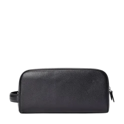 New Polo Ralph Lauren Shave Kit Pouch Medium - Black