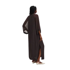 Best Filippa K Sheer Raglan Kaftan - Dark Chocolate