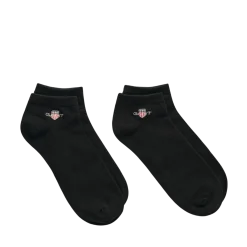 Sale Gant Shield Ankle Socks 2-Pack - Black