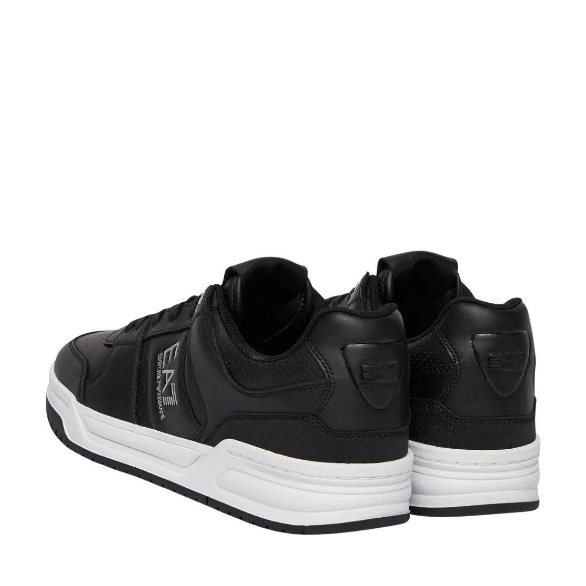 Best Armani EA7 Shoes - Black/Silver