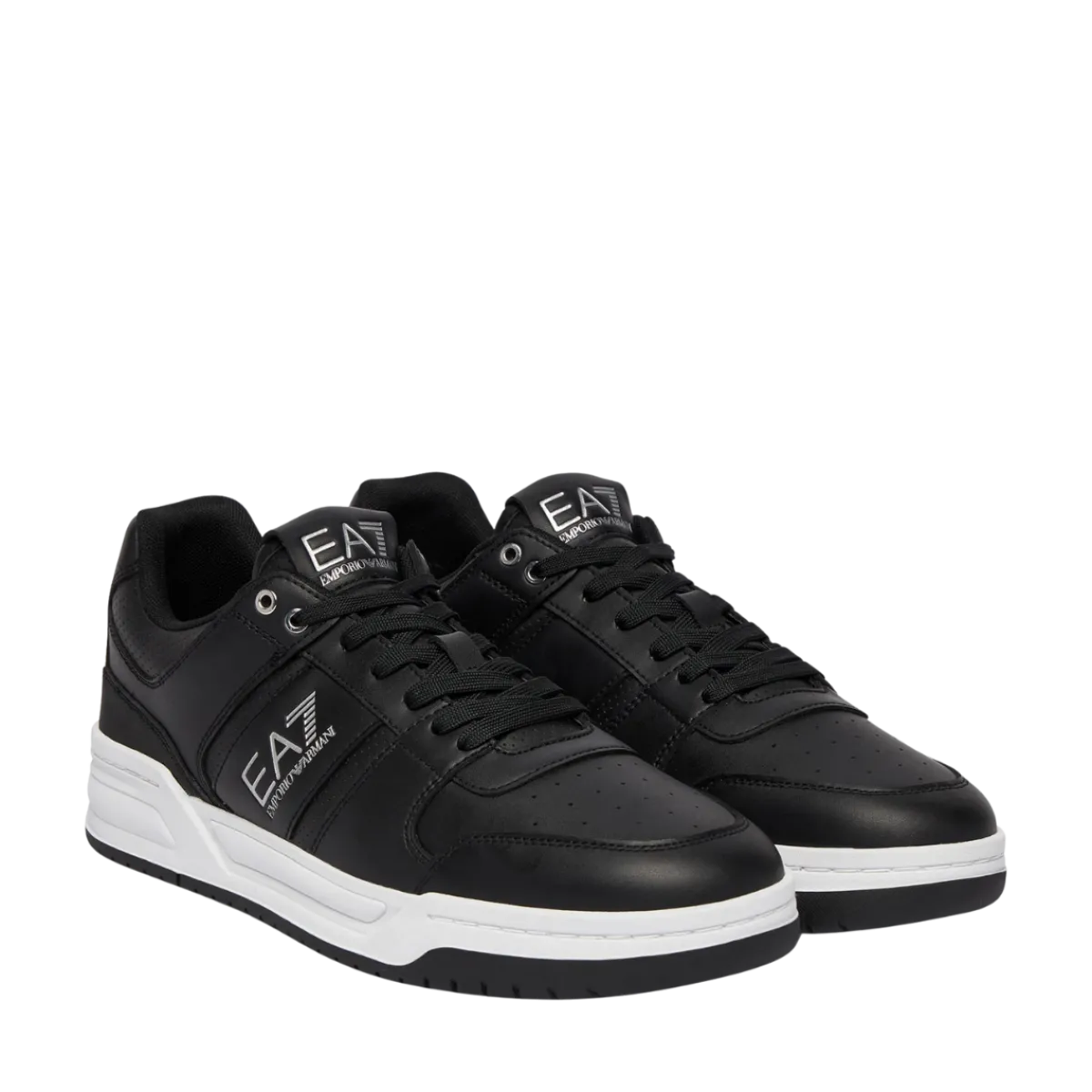 Best Armani EA7 Shoes - Black/Silver