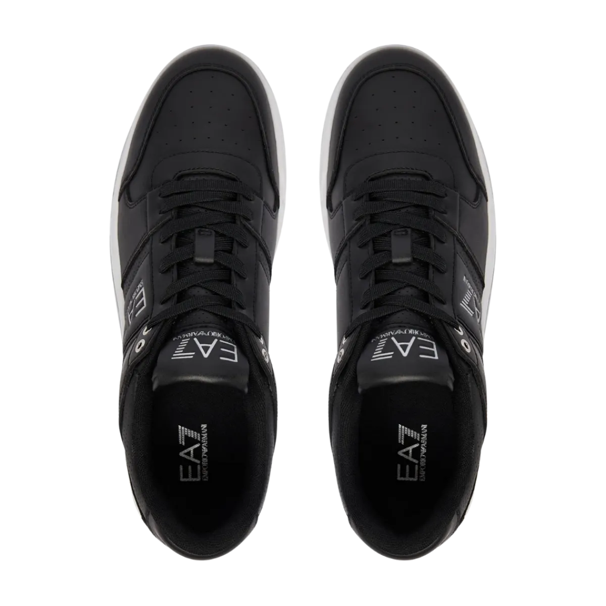 Best Armani EA7 Shoes - Black/Silver