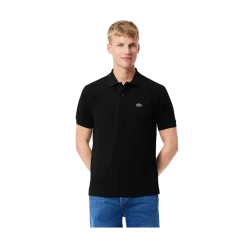 Sale Lacoste Short Seeved Ribbed Co - Back