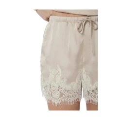 Clearance Neo Noir Siena Lace Shorts - Champagne