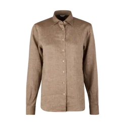 Hot Stenströms Siri shirt - Light Brown