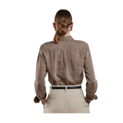 Hot Stenströms Siri shirt - Light Brown