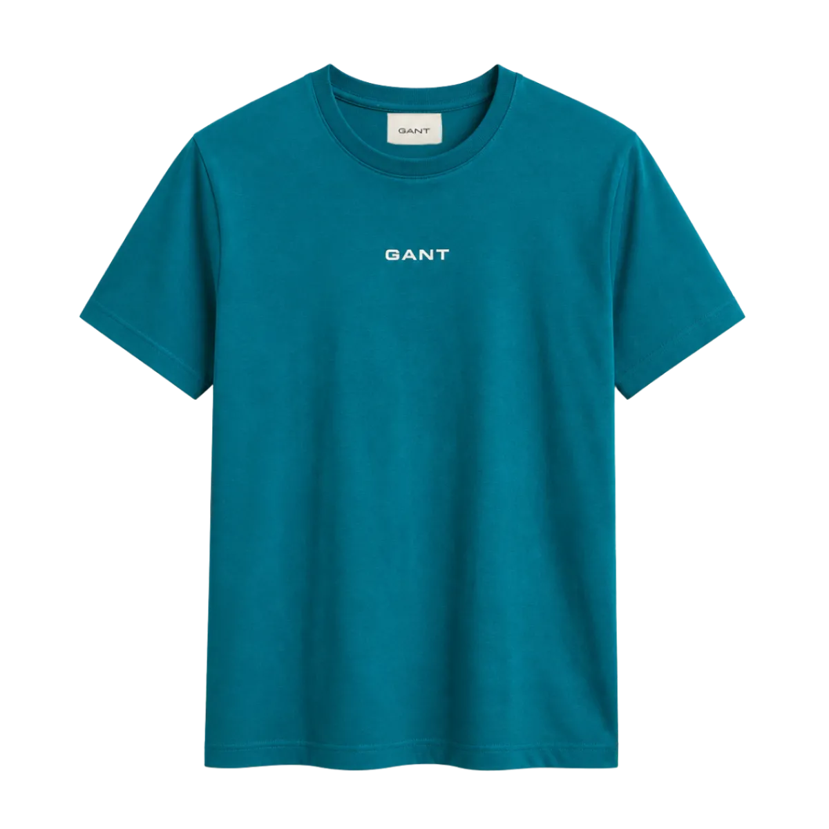 Clearance Gant a Graphic T-hirt - Aqua Bue