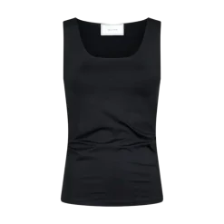 Hot Neo Noir Sophia Jersey Top - Black