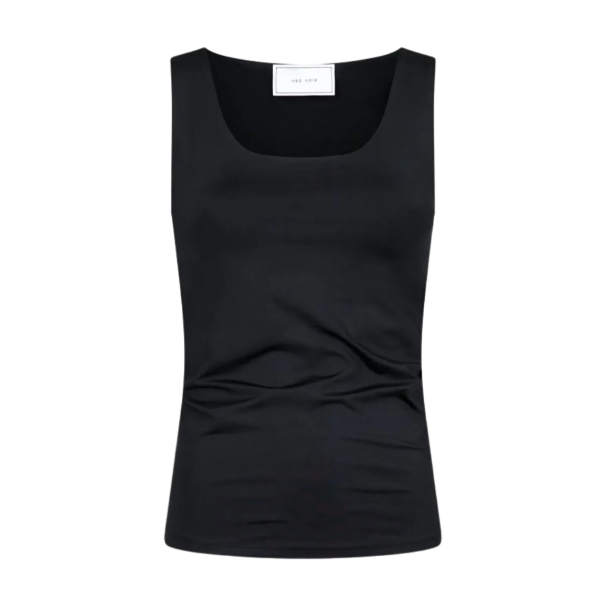 Hot Neo Noir Sophia Jersey Top - Black