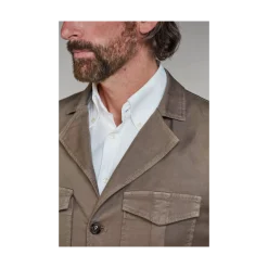 Outlet Hansen & Jacob orrento Linen Blend Jacket - Rutic Brown