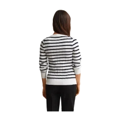 Clearance Gant tretch Cotton Cabe tripe Cardi - Egghe