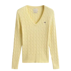 Discount Gant tretch Cotton Cabe V-Neck - Vania Yeow