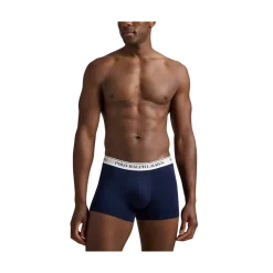 Best Polo Ralph Lauren Stretch Cotton Trunk 3-Pack - Navy/White
