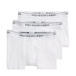 Clearance Polo Ralph Lauren tretch Cotton Trunk 3-Pack - White