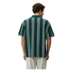 Sale Les Deux tripe Jacquard Footba Jerey - Pine Green